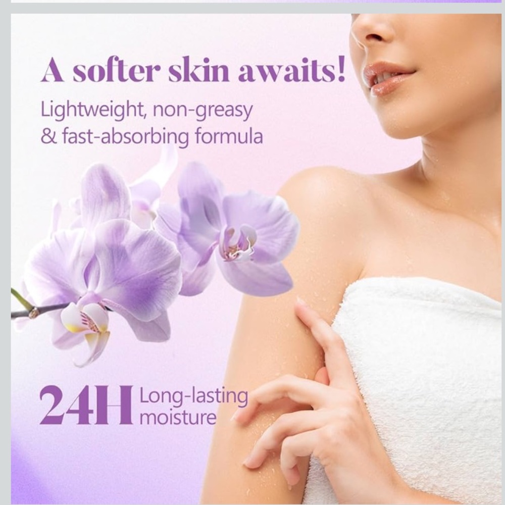 Body & Earth Deluxe 5 Piece Gift Set - Orchid - Picture 6 of 8